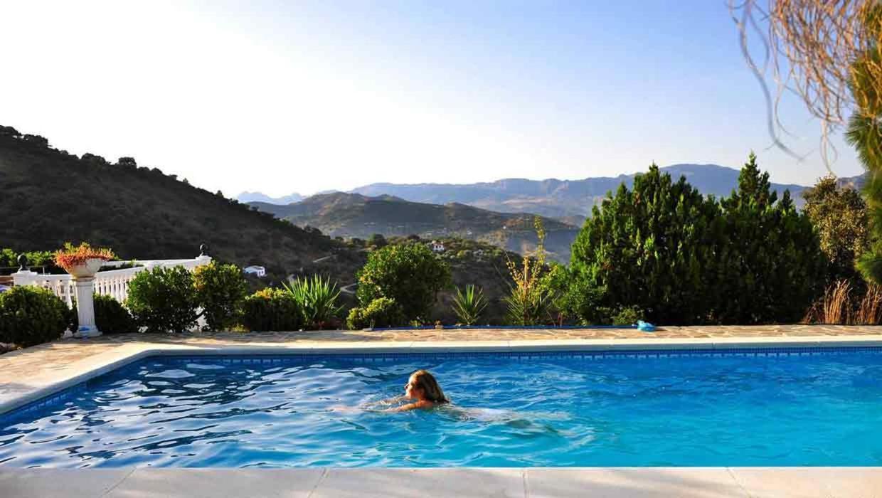 B&B Finca La Loma Comares Kültér fotó